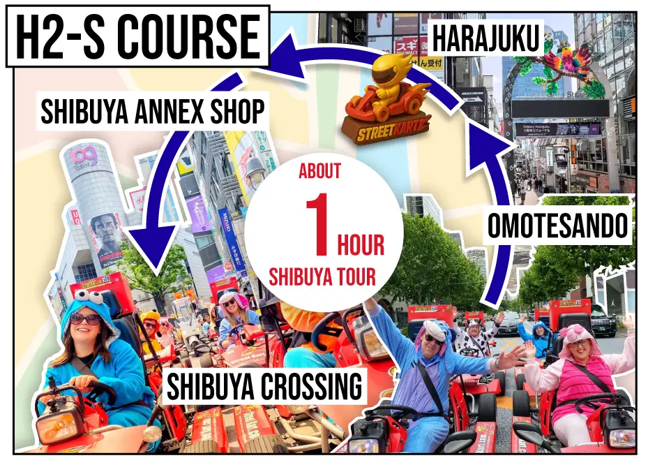 SHIBUYA GO-KART Tour H2S